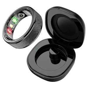 Smart Health Tracking Ring with Charging Case for Men & Women