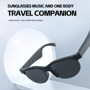 AI Intelligent Translation Glasses Bluetooth 5.4, Real-Time 144-Language Voice Translator Sunglasses