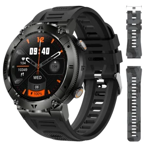 Smartwatch for Men with Bluetooth Calling, Fitness & Health Tracking