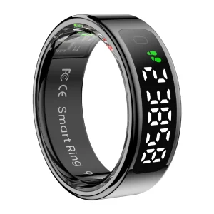 Smart Ring with Touch Display for Men & Women