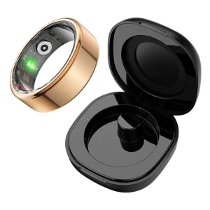 Smart Health Tracking Ring with Charging Case for Men & Women